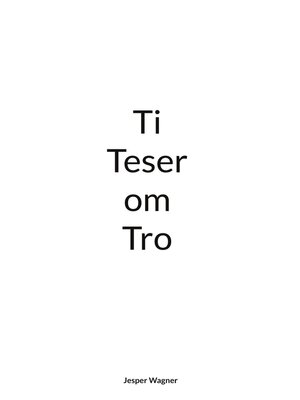 cover image of Ti Teser om Tro